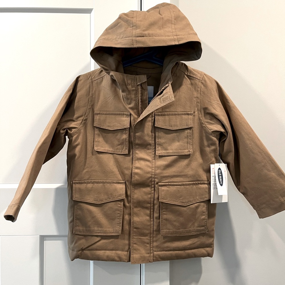 Toddler Boys canvas utility jacket - size 3T